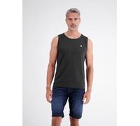 Muskelshirt LERROS "Sportliches Tanktop aus Baumwolle mit Rundhalskragen", Herren, Gr. L, schwarz, 100% Baumwolle, Rundhals, Shirts (85679305-L) schwarz