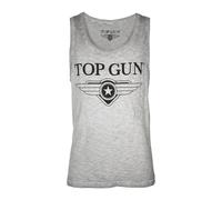 Muskelshirt TOP GUN "Engine TG20191002", Herren, Gr. XS, grau, Obermaterial: 100% Baumwolle, Shirts (67415446-XS) grau