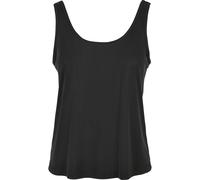 Muskelshirt URBAN CLASSICS "Urban Classics Damen Ladies Modal Loose Top", Herren, Gr. XS, schwarz, 77% Modal, 23% Polyester, unifarben, loose fit, Rundhals, Shirts (99276219-XS) schwarz