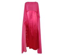 Muslim Kleid Damen Swing Chiffon Rundhals Lose Mittleren Stil