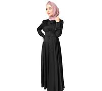 Muslimische Kleider Damen Mit Hijab, Islamische Kleider Muslimische Kleidung Abaya Ramadan Elegant Lange Gebetskleid Arabische Prayer Dress Muslim Women Jilbab Islam Islamische Hijab Kleid Langarm