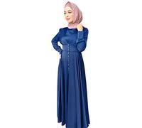 Muslimische Kleider für Damen Langarm Chiffon Robe Arabisch Dubai Kaftan Islamische Kleidung Abaya für Ramadan