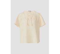 Musselin-Bluse mit Bindeband 38 Beige 2166981.0808.38