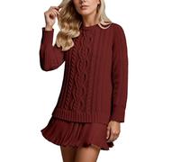 Musselin Kleid Damen Sweatkleid Ab Cocktail Firmkleider Anlässe Umstandsmode Ausgehkleider Smaragdgrün Übergröße Schlitz Zitrone Arm Club Exklusiv Fließende Creme Sand Longpullover Übergrößen