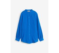 Musselin-Longbluse aus reiner Baumwolle 38