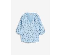 Musselin-Oversize-Bluse aus reiner Baumwolle 44