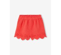 Musselin-Shorts Mädchen Baby rot Gr. 62 von vertbaudet