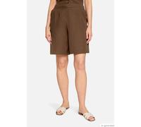 Musselin-Shorts mit elastischem Bund Brown 36