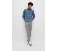 BOSS Slim-Fit Rollkragenpullover aus Schurwolle - Style Musso-P, 50468262 Blau XL