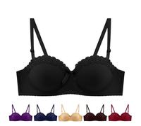 Must Haves Aesthetic Balconette BH Damen Mit Bügel Push Up Dirndl BH Große Größen Spitzen Leicht Ungepolster Soft Tshirt BHS Lingerie Spitze Bralette Blitzangebote des Tages Urlaub Must Haves