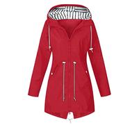 Must Haves Festival, Damen Jacke Sale, Herbstjacke Damen Elegant Winterjacke Trendig Winter Feste Farbe Gestreifter Schnitt Kapuzenpulli Mantel Damen Festlich, Winterjacken Damen Sale