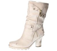 Mustang Damen 1141-606 Stiefelette, Ivory, 40 EU