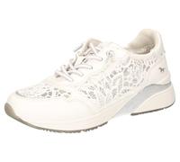 Mustang Sneaker Lederimitat/Textil Weiß - 41