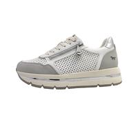 Mustang Damen 1498-302 Schnuerhalbschuh, Weiss, 37 EU