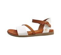 MUSTANG Damen Klassische Sandalen, Frauen Sandalen,bequem,Sommerschuhe,Freizeitschuhe,offene Schuhe,Strandschuhe,Sandaletten,Weiß,39 EU