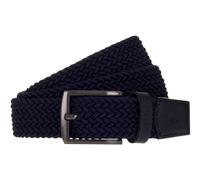 MUSTANG 35mm Braided Leather Belt W110 Marine