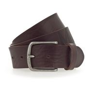 MUSTANG 40mm Leather Belt W115 Dark Brown