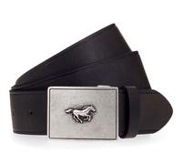 MUSTANG 40mm Leather Belt W115 Dark Brown