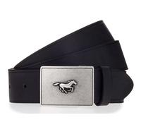 MUSTANG 40mm Leather Belt W85 Black