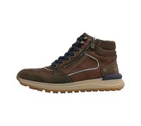 MUSTANG® Lederimitat/Textil Stiefelette, braun, 42 Braun