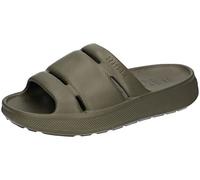 Mustang Pantolette Fußbettschuhe dunkelgrün Damen Gr. 41