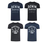Mustang 4er Pack Mustang T-Shirt M Pack 2 (892611) Mehrfarbig M