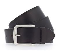 MUSTANG Adjustable Leather Belt W85 Dark Brown - kürzbar