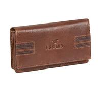 MUSTANG Asti Leather Wallet Side Opening Brown