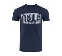 Mustang Basic Print S Blau (707524) Blau S