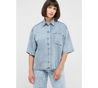 Mustang Bluse Damen hellblau, 34