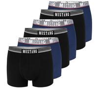 MUSTANG Boxershorts Herren 6er Pack XL Baumwoll Passform Atmungsaktiv Unterwäsche Unterhosen Männer Men Retroshorts
