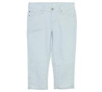 Mustang Capri Jeans Hose Pants Shorts Damen Stretch Slim Fit Medium Rise, Farbe:hellblau, Hosengrößen:W27