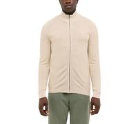 Mustang Cardigan in Beige - Größe L | Herren Pullover Cardigans