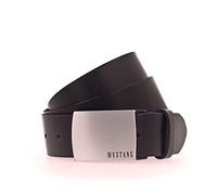 MUSTANG Koppelgürtel Classic Belt W90 – Rindleder, Pull-Up-Effekt, kürzbar – Dunkelbraun Gr. 90