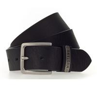 MUSTANG Classic Leather Belt W80 Black - kürzbar