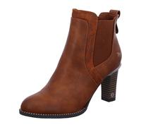 Mustang Stiefelette Lederimitat/Textil Cognac