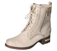 MUSTANG Damen 1229-522 Schnuer-Booty, Ivory, 38 EU