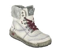 MUSTANG Damen 1290-607-100 Stiefelette, Off-White,39 EU