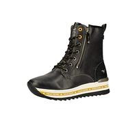 MUSTANG Damen 1364-502 Stiefelette, schwarz/gelb, 42 EU