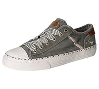 Mustang Damen 1376-303-72 Sneaker, Grün Grün Grau, 45 EU