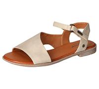 Mustang Damen 1388-801 Flache Sandale, Elfenbein, 36 EU