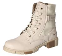 Mustang Damen 1443-502 Schnuerbooty, Ivory, 38 EU