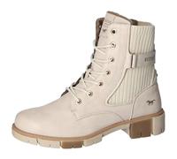 Mustang Damen-Schnürstiefelette Beige-Grau beige/schlamm42