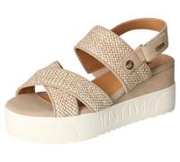 Mustang Damen 1459-803 Keilsandale, Beige, 36 EU