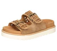 Mustang Damen 1461-711 Pantolette, Hellbraun, 41 EU