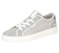 Mustang Damen 1516-302 Schnuerhalbschuh, Pastellblau, 39 EU