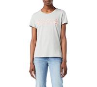 MUSTANG Damen Alexia C Print T-Shirt, Mirage Gray 4031, S