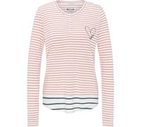 MUSTANG Damen Anna H Striped Langarmshirt, per Pack Mehrfarbig (Florencestripe1 11547), X-Small (Herstellergröße: XS)