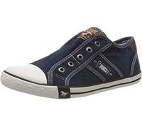 MUSTANG Damen Canvas Sneaker Dunkelblau, Schuhgröße:EUR 44