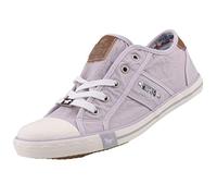 MUSTANG Damen Canvas Sneaker Lila (Flieder), Schuhgröße:EUR 44